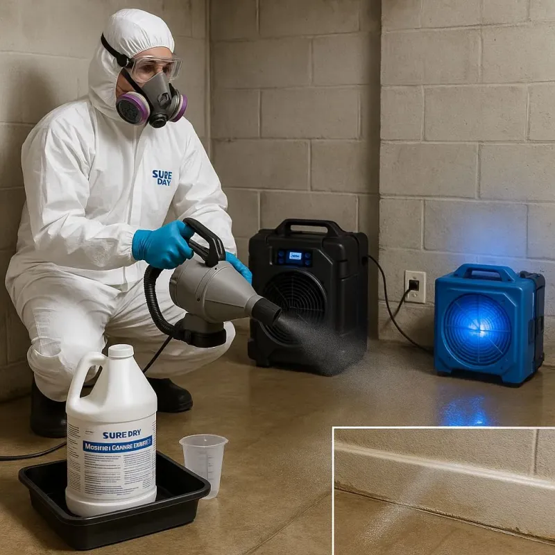 Sanitization and Odor Removal process in Century City, CA