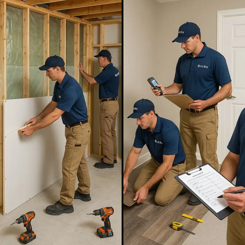 Repairs and Reconstruction process in Century City, CA