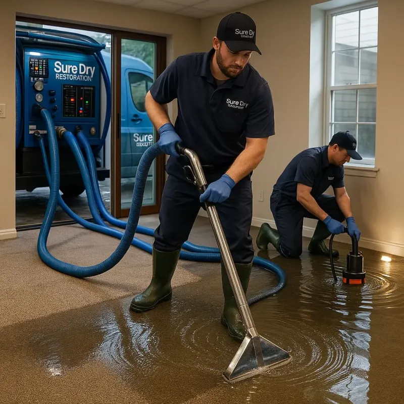 Water Extraction and Removal process in Century City, CA